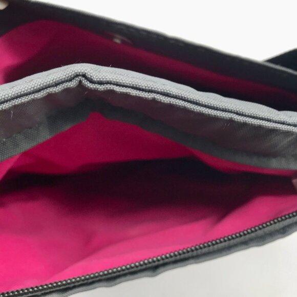 Baggallini Gray Nylon North South Crossbody - Picture 10 of 12